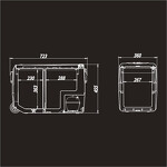 Превью картинка Холодильник Холодильник автомобильный Meyvel AF-SD50 #2