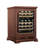 Превью картинка Шкаф винный  Meyvel Винный холодильник (шкаф) компрессорный MEYVEL MV46PRO-KBT2 (Итальянский орех) #1