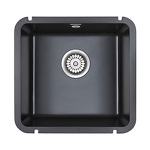 Превью картинка Кварцевая мойка Paulmark UNTER 50 PM204543-BL Черный гранит BL #1