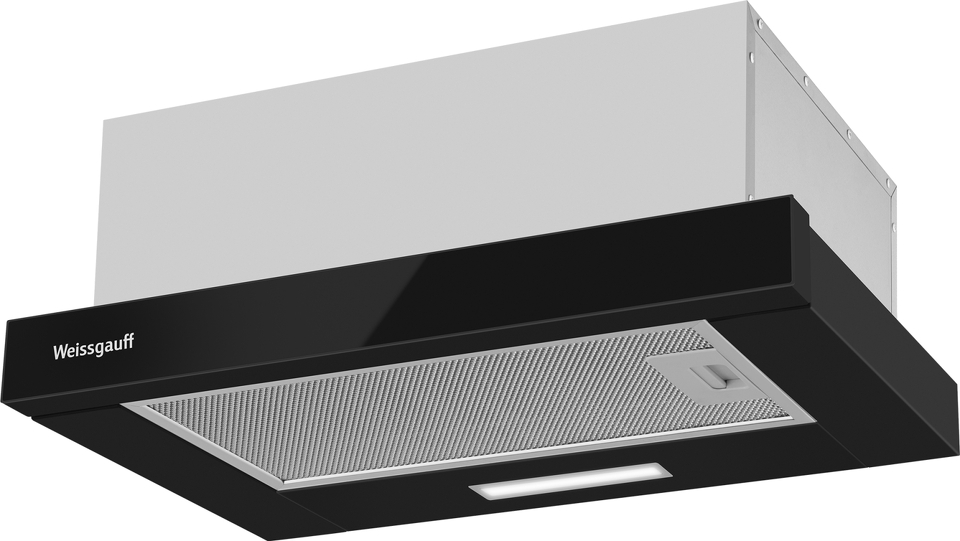 Фото Встраиваемая вытяжка Weissgauff TEL 450 Black Glass