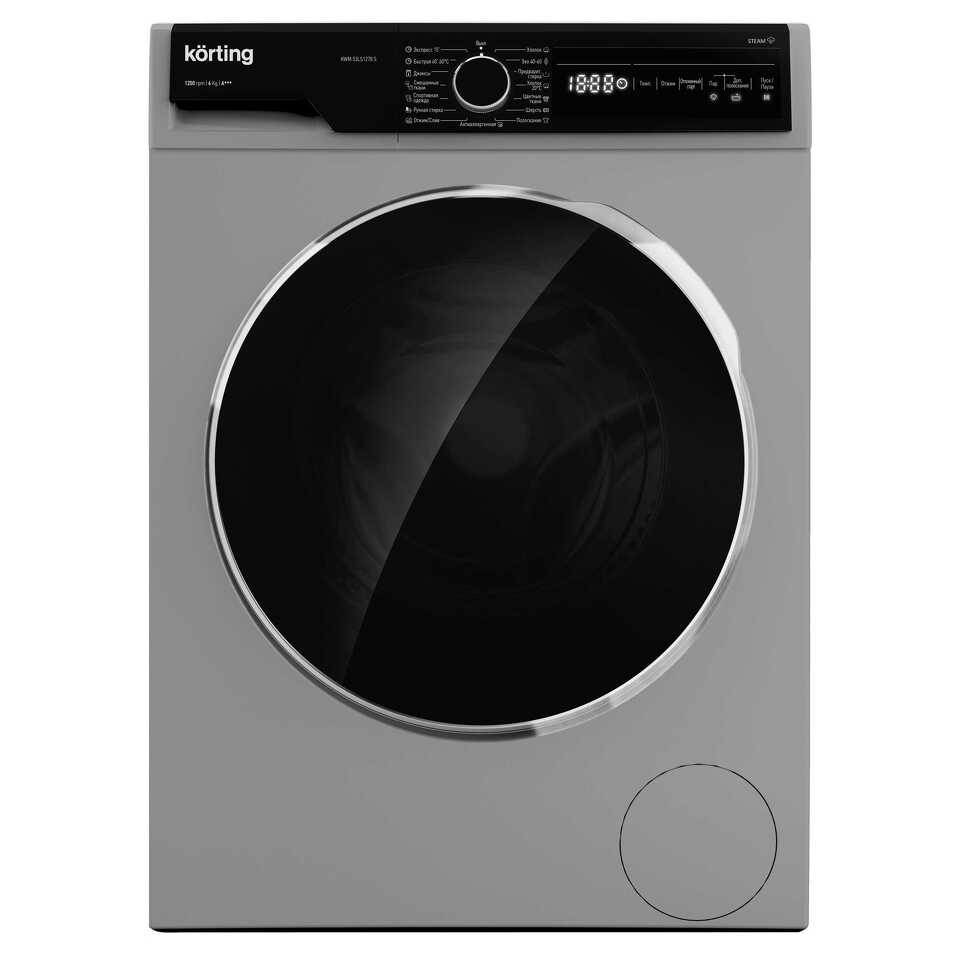 Фото Стиральная машина с фронтальной загрузкой Körting KWM 53LS1278 S