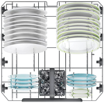 Превью картинка Посудомоечная машина 60см встраиваемая Candy CI 4E7L0W-08 #12