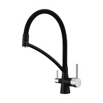 Превью картинка Смеситель для кухни Paulmark SIЕGEN Si213111-308 Черный (308) #1