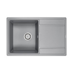 Превью картинка Кварцевая мойка Paulmark FLUGEN 50-780 PM217850-GRM Серый металлик #1