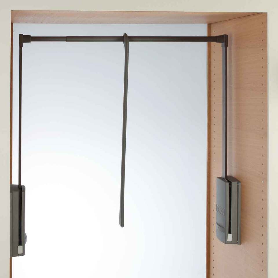 Фото Servetto Телескопический пантограф SERVETTO для одежды, ширина 600-1000 мм, антрацит