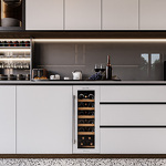 Превью картинка Шкаф винный встраиваемый Meyvel Винный холодильник (шкаф) компрессорный MEYVEL MV19-KWT1 #9