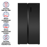 Превью картинка  Холодильник side by side Maunfeld MFF177NFSB #1