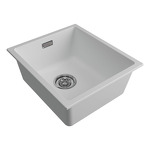 Превью картинка Гранитная мойка Paulmark LUMI 41 UNI LU41-WH Белый матовый WH #3