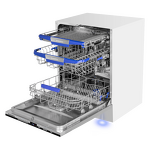Превью картинка Посудомоечная машина 60см встраиваемая Maunfeld MLP60230 Light Beam Inverter Wi-Fi #1