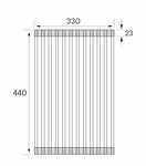 Превью картинка Ролл-мат Paulmark EXTRA R440-LG Светлое золото #3