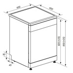 Превью картинка Посудомоечная машина 60см HIBERG i-F 6815 LX #2