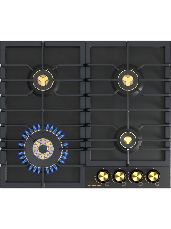Фото Газовая варочная панель HIBERG VS 6544 B