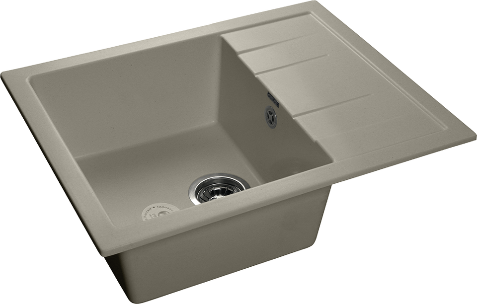 Фото Мраморная мойка GranFest QUADRO 650L Топаз