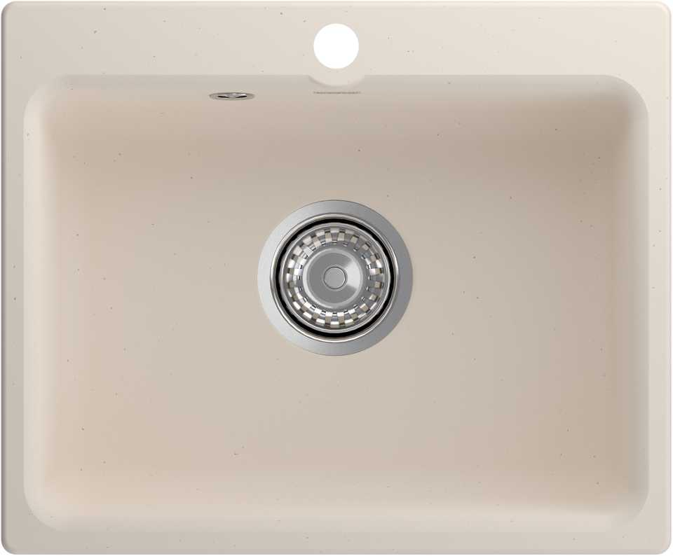 Фото Мраморная мойка GranFest GF-SMART 520 Белый