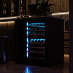 Превью картинка Шкаф винный встраиваемый Meyvel Винный холодильник (шкаф) компрессорный MEYVEL MV77PRO-KBT2 #24