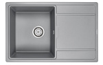 Превью картинка Кварцевая мойка Paulmark FLUGEN 50-780 PM217850-GRM Серый металлик #2