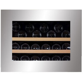 Картинка Винный холодильник (шкаф) компрессорный Dunavox 26 бут DAB-26.60SS.ТО