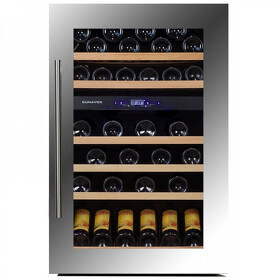 Картинка Винный холодильник (шкаф) компрессорный Dunavox 57 бут DX-57.146DSK