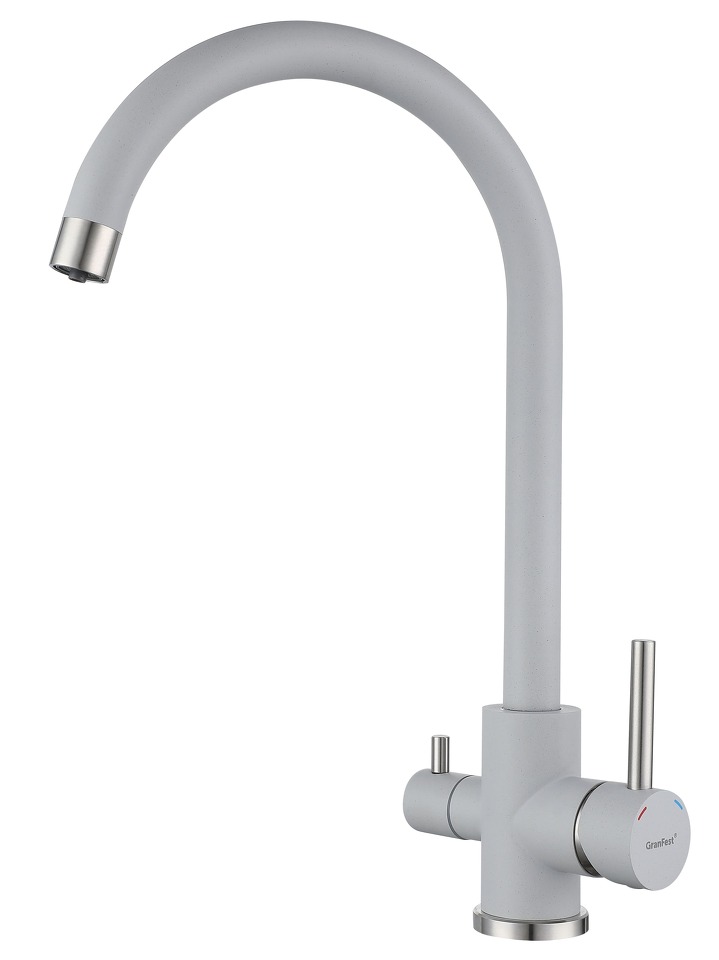 Фото Смеситель для кухни GranFest Z-5420 Серый