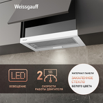 Превью картинка Встраиваемая вытяжка Weissgauff TEL 600 White Glass #3