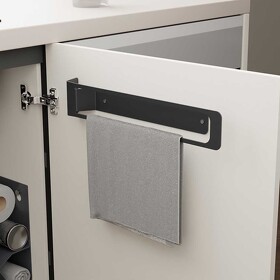 Картинка Duslar Держатель VOS для полотенец, длина 336 мм, антрацит