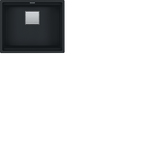 Превью картинка Гранитная мойка Franke KNG 110-52 черный матовый стоп-вент. #1