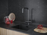 Превью картинка Смеситель для кухни Paulmark WETTER We213030-GM Вороненая сталь GM #3