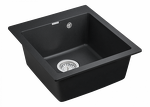 Превью картинка Кварцевая мойка Paulmark KANTE 45 PM104651-BL Черный гранит BL #3