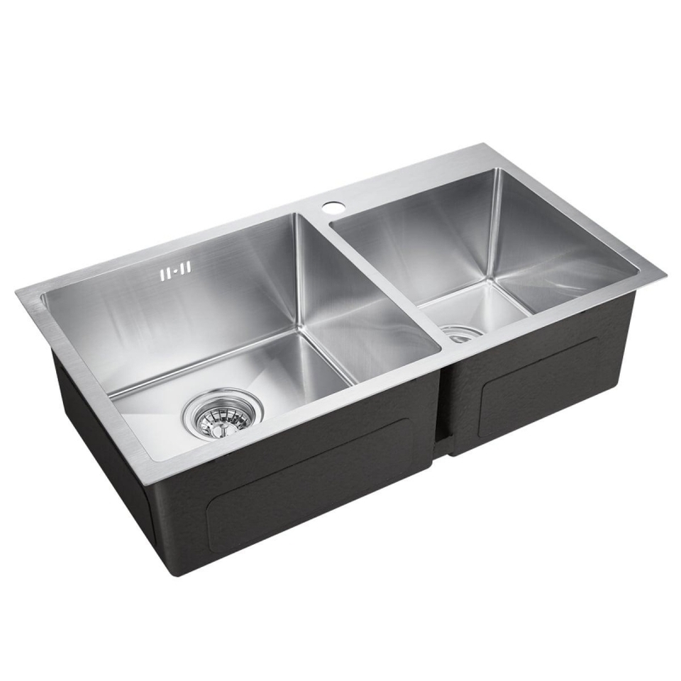 Фото Металлическая мойка EMAR EMB-210 PVD Nano Satine