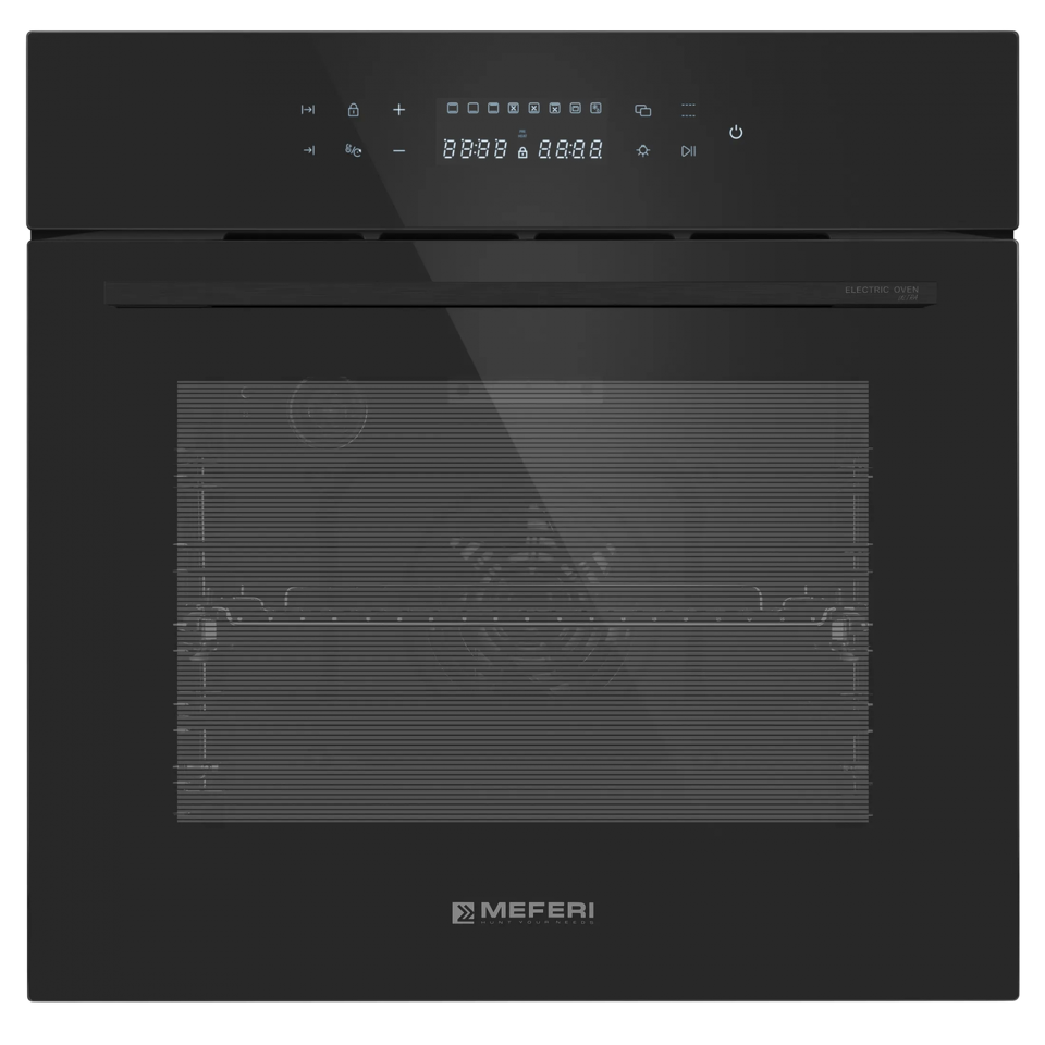 Фото Электрический духовой шкаф Meferi MEO6010BK MATT ULTRA