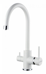 Превью картинка Смеситель для кухни Paulmark ESSEN Es213211 Es213211-WH Белый матовый WH #2