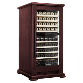 Картинка Meyvel Винный холодильник (шкаф) компрессорный MEYVEL MV99PRO-KBT2 (Спелая вишня)