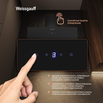Превью картинка Наклонная вытяжка Weissgauff Yota 600 Touch Black Glass #14