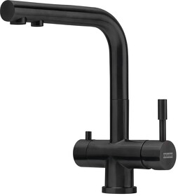 Картинка Franke Смеситель Atlas Clear Water сталь PVD, черный матовый
