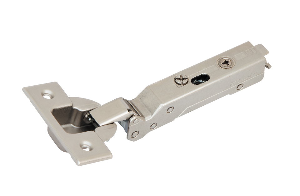 Фото Grass Петля Tiomos -30/120°, накладная, без демпфера, на саморез, 45/9,5