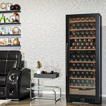 Превью картинка Шкаф винный  Meyvel Винный холодильник (шкаф) компрессорный MEYVEL MV95-KBT2 (Slim) #15