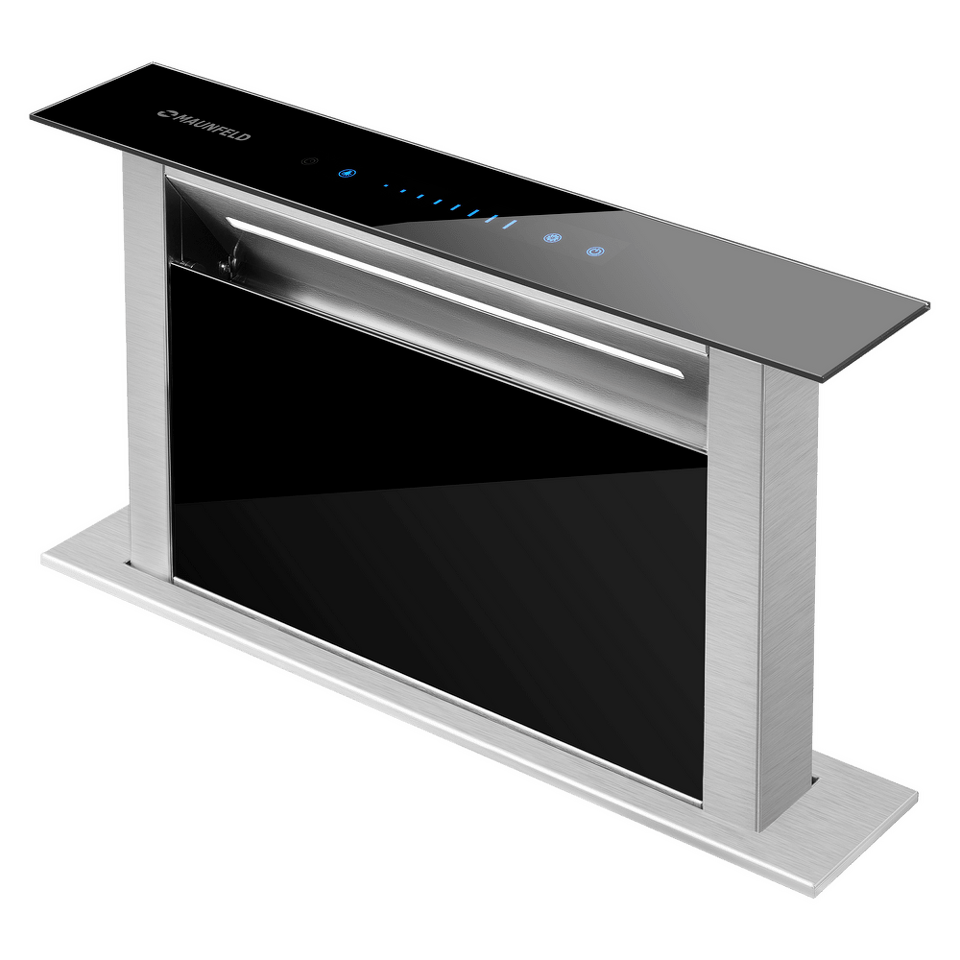Фото Вытяжка встраиваемая в столешницу  Maunfeld Prestige 60 Black