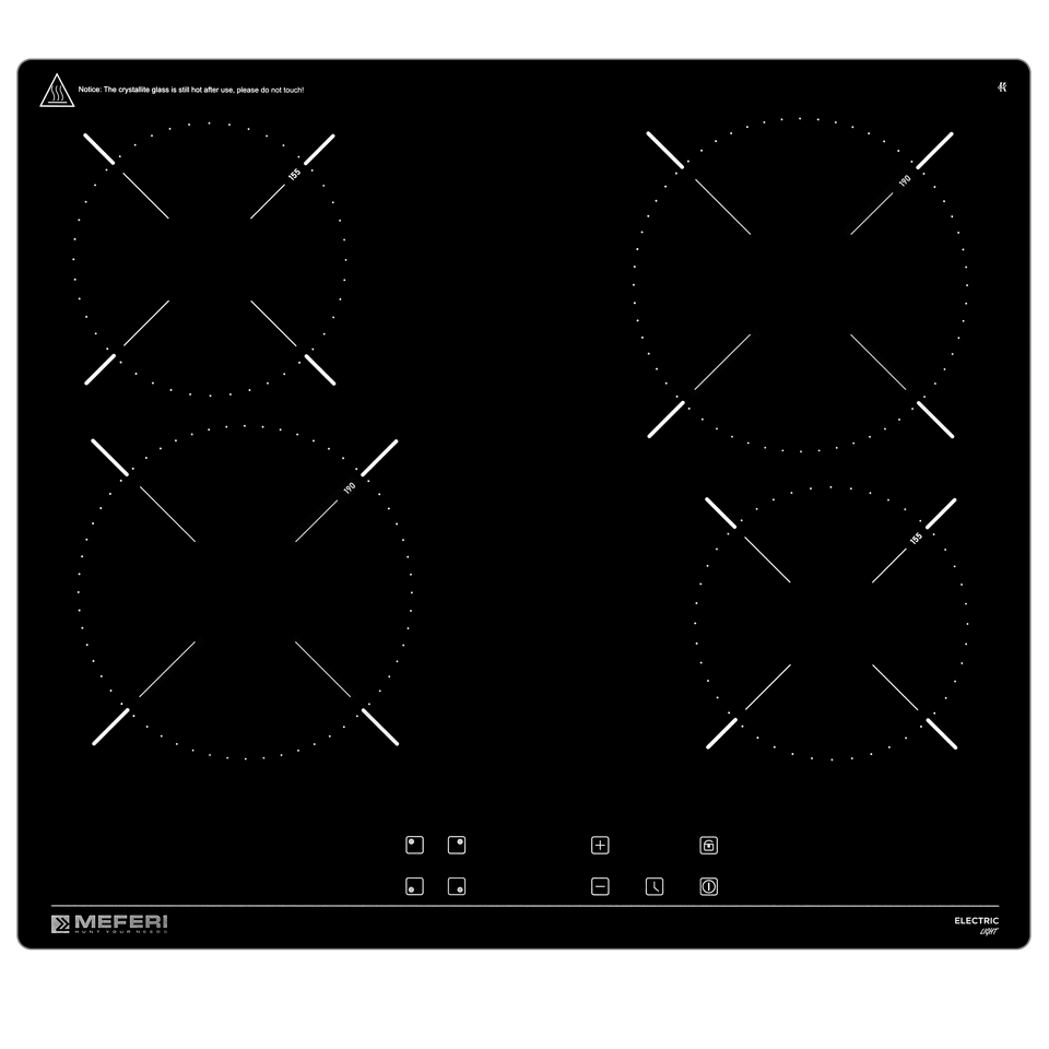 Фото Электрическая варочная панель Meferi MEH604BK LIGHT