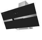 Превью картинка Наклонная вытяжка Maunfeld Mersey 90 черный\вставка сатин #1