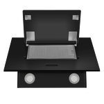 Превью картинка Наклонная вытяжка Maunfeld Tower A 60 Black #5