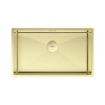 Превью картинка Металлическая мойка Paulmark NEXT 74 UNI PM217444-LG Светлое золото #1