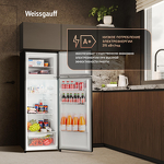 Превью картинка Холодильник с верхней морозилкой Weissgauff WRK 1430 Defrost Black #11