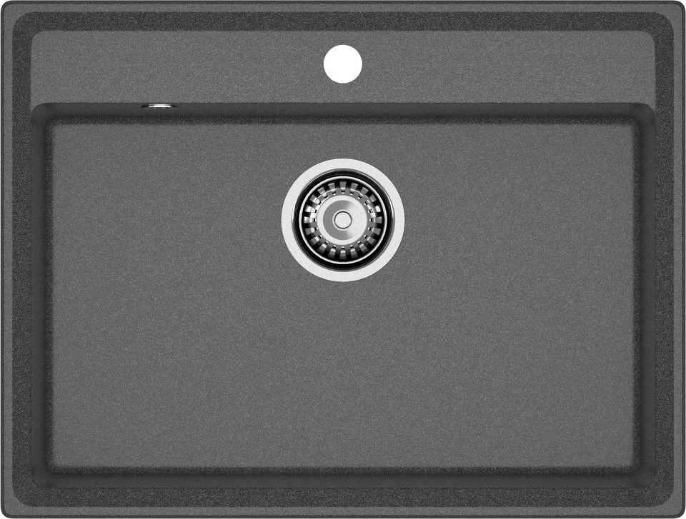 Фото Мраморная мойка GranFest LEVEL 660 Графит