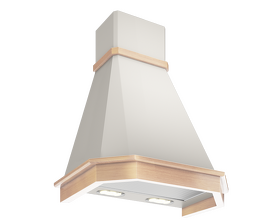 Картинка Elikor Камин Грань 90П-650-П3Л бежевый/дуб неокр.