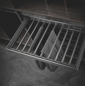 Картинка Duslar Выдвижная брючница RANGE ULTRA, ширина 862-868 мм, антрацит