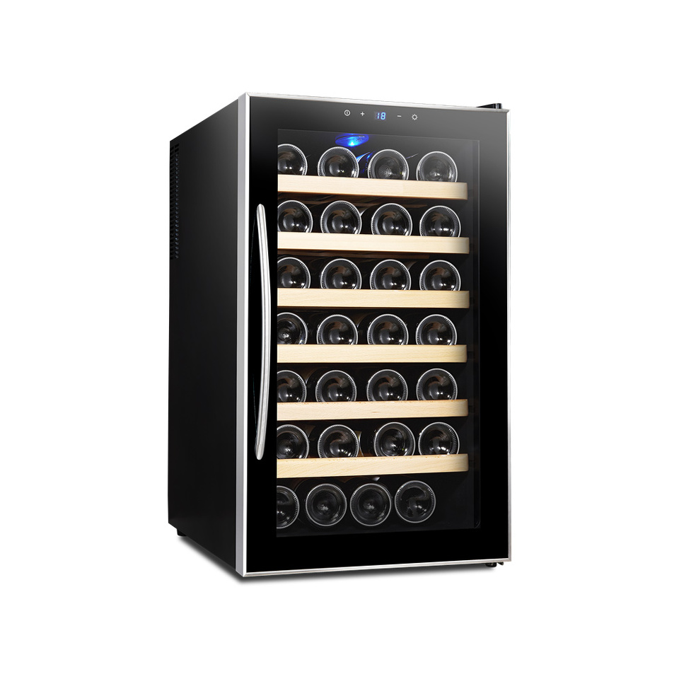 Фото Шкаф винный  Cold Vine Винный холодильник (шкаф) термоэлектрический COLD VINE C28-TBF1