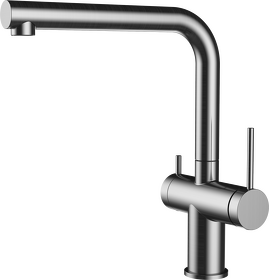 Картинка Rivelato BRENTA Г-обр. с краном питьевой воды D-35мм brushed