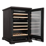 Превью картинка Шкаф винный  Meyvel Винный холодильник (шкаф) компрессорный MEYVEL MV46PRO-KBT2 (Тёмный шоколад) #5