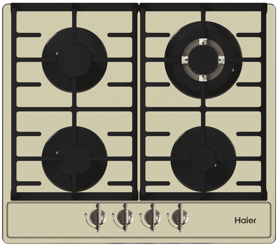 Фото Газовая варочная панель Haier HHX-M64ATQBC