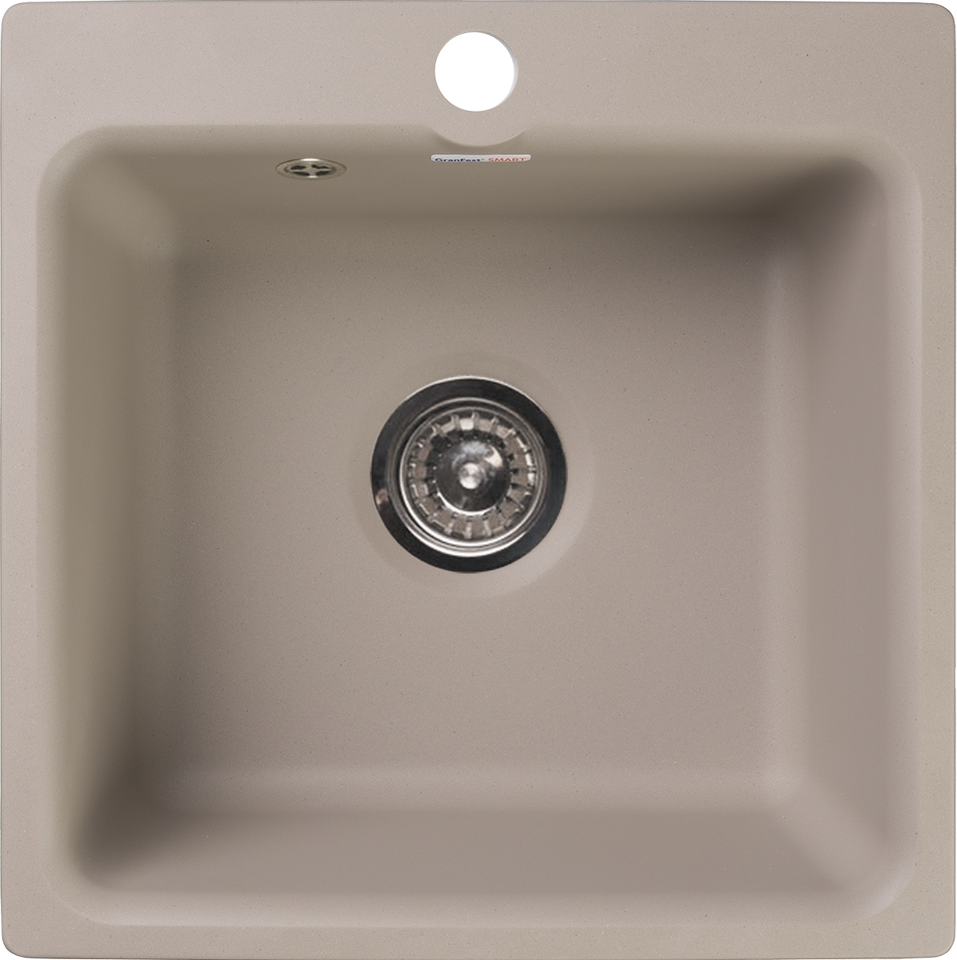 Фото Мраморная мойка GranFest GF-SMART 430 Песочный